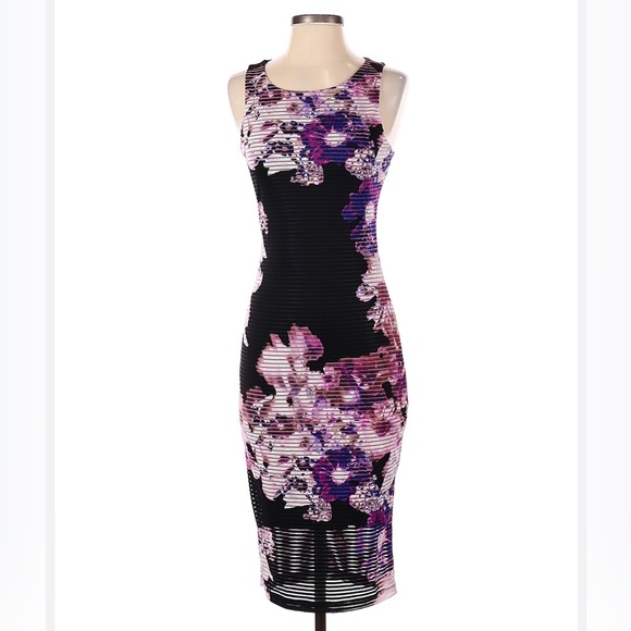 Jennifer Lopez Dresses & Skirts - Jennifer Lopez Purple Midi Casual Womens Dress size 10